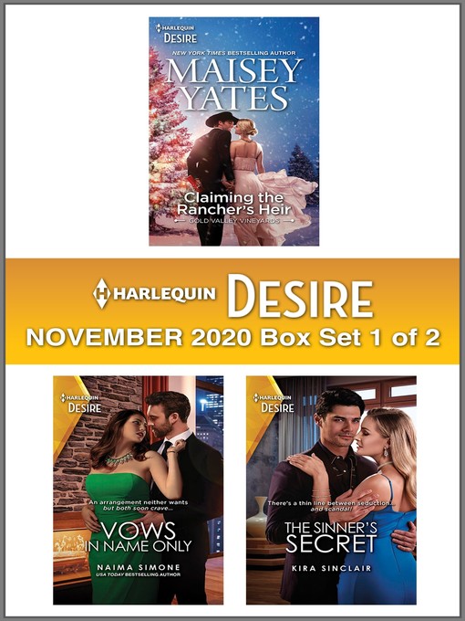 Title details for Harlequin Desire November 2020--Box Set 1 of 2 by Maisey Yates - Available